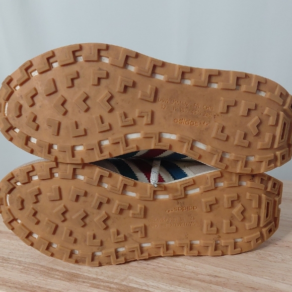 adidas Men's Cream and Multicolor Athletic Shoes - Picture 7 of 8